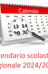 Calendario scolastico regionale