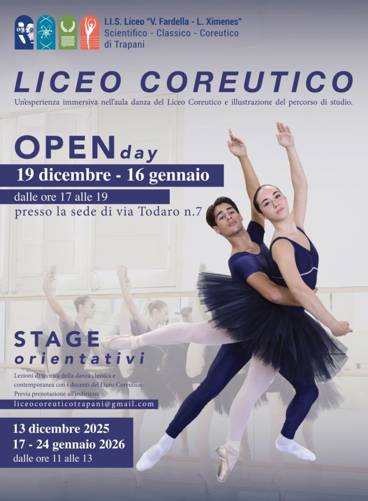 locandina stage orientativi coreutico