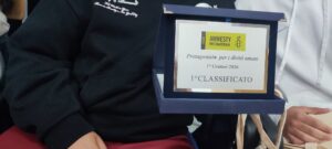 Premiazione al Contest di Amnesty